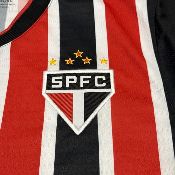 New Balance 2024 Sao Paulo FC Brazil SPFC Soccer Jersey Football Mens Size XL - Picture 2 of 12